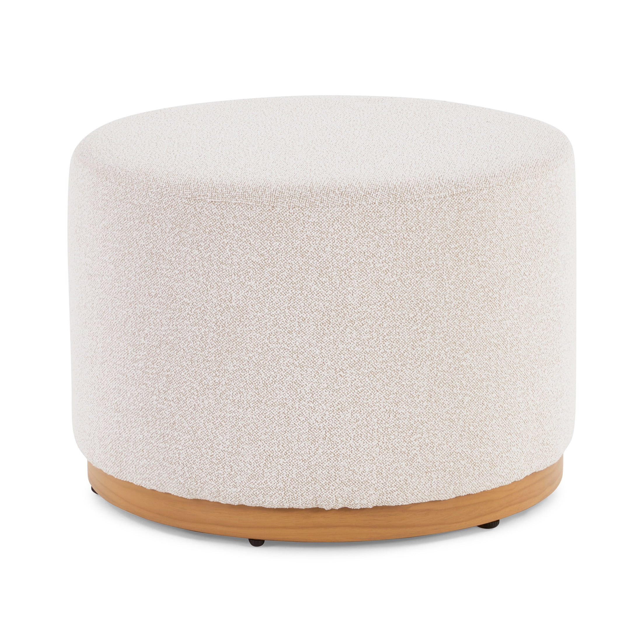 Better Homes & Gardens Juliet Outdoor Coffee Table and 2 Ottomans with Patio Cover, Beige