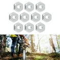 thumbnail image 3 of 10Pcs Guide Bar Sprocket Cover 8mm Hex Nuts Replacement Accessories Fit for Stihl Chainsaw, 3 of 13
