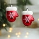 thumbnail image 4 of pstuiky Adornos navideños de muñeco de nieve, colgante pequeño para árbol de Navidad, cabaña de Papá Noel, decoración colgante, suministros de decoración, 4 of 6