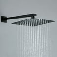 thumbnail image 2 of Temperature Display Shower Set, Thermostatic Shower Faucet with Rough-in Valve, 2 of 5