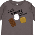 thumbnail image 4 of Inktastic I Love Nothing S'More than Camping Boys or Girls Long Sleeve Toddler T-Shirt, 4 of 5