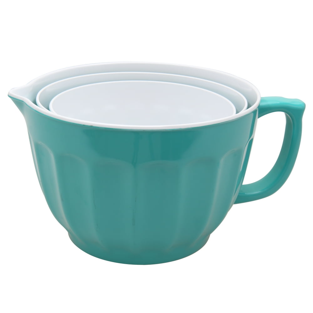 Mainstays Melamine Batter Bowl Set, 3 Piece