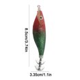 thumbnail image 5 of Señuelo Pesca Luminoso Anzuelos Calamar Anzuelo Artificial Cebos Jigging () Verde, 5 of 5