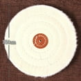 thumbnail image 1 of Cloth Buffing Polishing Wheel Arbor Buffer Polish Grinder Pad Mat White 150mm(6inch), 1 of 9