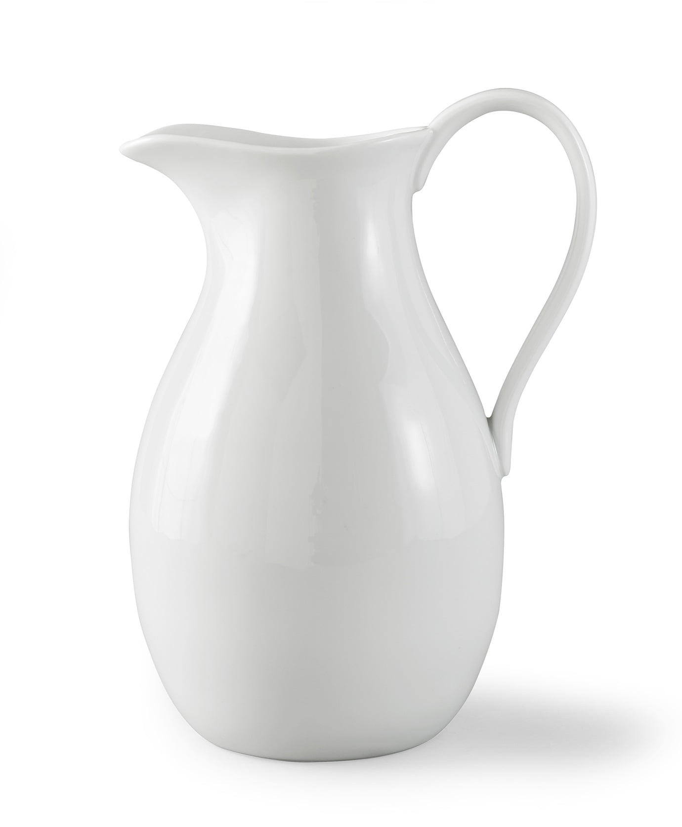 White Porcelain Pitcher