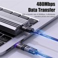 thumbnail image 3 of PD 3.0 Fast Charging Cable Cord 240W Magnetic Type C Adapter 480 Mbps Data fer for Phone Laptop, 3 of 5