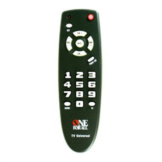 Audiovox Universal TV Remote with Glow in the Dark Buttons - image 2 of 2