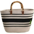 thumbnail image 2 of Large Straw Bag Beach Bag Tote Bag Shoulder Bag with Inner Bag Handbag Satchel Crossbody Bag Purses 2023, 2 of 9