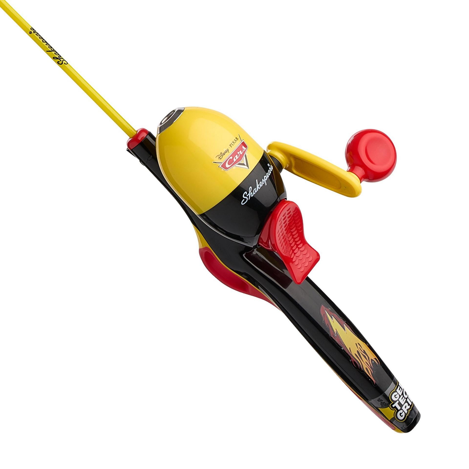 Shakespeare Disney Cars Beginner Kit 2'6" Spincast Combo for Kids