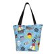 thumbnail image 1 of Fotbe Pirate Marine Animals Bolsa de Playa con Estampado, Bolsa de Hombro, Bolsa de Mano Espaciosa, Bolsa de Viaje Ligera, Bolsa de Compras Versátil, 1 of 6