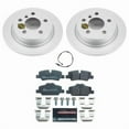 thumbnail image 2 of Power Stop Rear Euro-Stop ECE-R90 Certified Brake Pad and Rotor Kit ESK7750 Fits 2015 Mini Cooper, 2 of 3