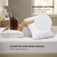 thumbnail image 4 of Juego de 2 almohadas Bedsure Fluffy tamaño queen para dormir, 4 of 9