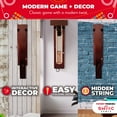 thumbnail image 4 of Hideaway Hook and Ring Game On A String - Weather Resistant & Easy Setup, 4 of 7