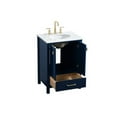 thumbnail image 5 of Elegant Decor Irene 24" Zinc Alloy and MDF Single Bathroom Vanity in Blue, 5 of 5