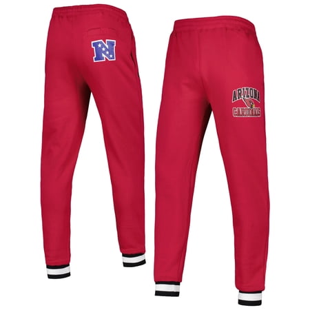 Men s Starter Cardinal Arizona Cardinals Blitz Fleece Jogger Pants
