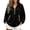 a01Black, variant on Yyeselk Women's Half Zip Sweatshirt Lightweight Stand Collar Sweatshirts for Women Long Sleeve Loose Fit Fall Clothes Khaki XL