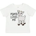 thumbnail image 3 of Inktastic Mama Loves Me Cute Goat Boys or Girls Toddler T-Shirt, 3 of 5