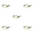 thumbnail image 1 of Qarigey Gafas de lectura Marco grande Gafas de lectura Receta Diseño cuadrado Aleación Computadora Hipermetropía Moda Dulce Tipo de regalo Type2 NO2, 1 of 6