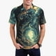 thumbnail image 1 of Fotbe Enchanted Forest Skull Path Camiseta Polo de Golf para Hombre con Estampado – Camisa Deportiva Transpirable con Cuello Abotonado-XX-Large, 1 of 6