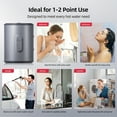 thumbnail image 5 of Mizudo 18 Gallon Electric Short Tank Water Heater with T and P Valve, 1500Watts, 120-Volt, Water Connection 3/4 in Npt, 5 of 8