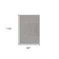 thumbnail image 2 of 8' x 10' Gray Trellis Area Rug, 2 of 9