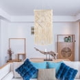 thumbnail image 1 of Lámpara de techo de macramé perfecl sombra lámpara colgante hecha a mano boho pantalla decorativa Estilo A, 1 of 8