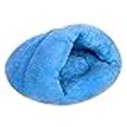 thumbnail image 3 of Small Dog Tent Cave House Bed Warm Indoor Nest Hole Portable Soft Winter Sleeping Washable Cushion Mat Foldable Room for Small Cat Rabbit Animals(Weight Less 3.5kg), 3 of 4