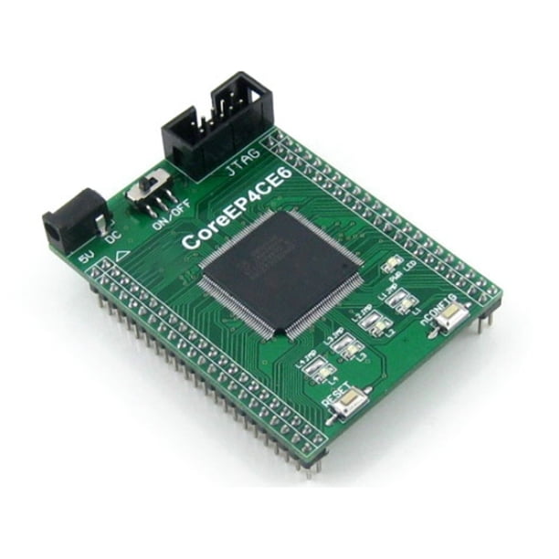 CoreEP4CE6, Placa Base FPGA, Incluye el Chip ALTERA Cyclone IV EP4CE6E22C8N Integrado