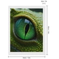 thumbnail image 2 of Diamond Art Kits for Adults - Green Reptile Eye Closeup Scale 5d Diamond Painting for Adults, Diamond Art for Adults Beginners, Frameless Diamond Painting Kits for Adults for Home Wall Decor, 2 of 7