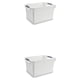 thumbnail image 4 of Inteprter Almacenamiento resistente y duradero: cesta de almacenamiento de plástico saludable con características de movimiento, cesta Type3 NO3, 4 of 6