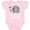 AD-Pink, variant on Inktastic My Yaya Loves Me Grandchild Boys or Girls Baby Bodysuit
