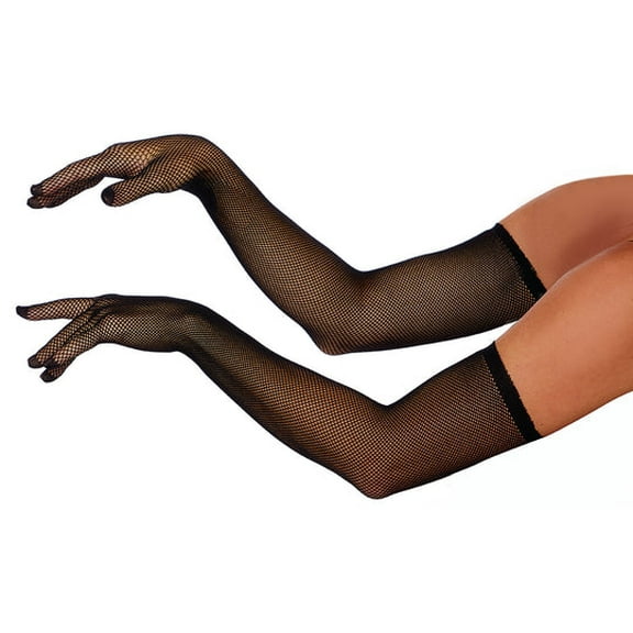 Dreamgirl Fishnet Gloves