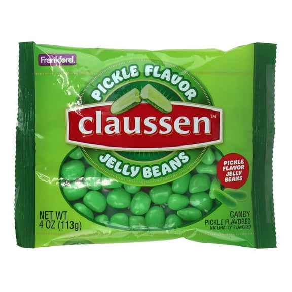 Claussen Pickle Flavor Jelly Beans 4oz
