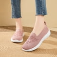thumbnail image 6 of longantii Orthopedic Casual Shoes for Women Arch Support Slip on Non Slip Work Shoes Wide Width Mesh Stretch Server Shoes Comfortable 2026 New Orthopedic Shoes Pink, 6 of 9