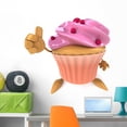 thumbnail image 1 of Cupcake Wall Decal by Wallmonkeys Peel and Stick Graphic (36 in W x 32 in H) WM128087, 1 of 4