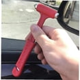 thumbnail image 4 of Portable Hammer Broken Window Glass Hammer Multifunctional Emergency Car Escape Tools Car Safety Tools Car Escape Hammer (red) (2pcs), 4 of 4