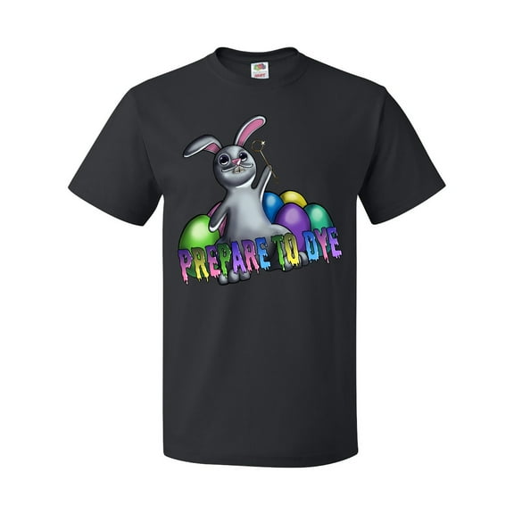 Inktastic Prepare to Dye Easter Bunny T-Shirt