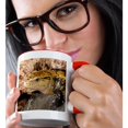 thumbnail image 2 of 3drose, Irian Jaya Blue Tongue Skink, Lizard, Irian Jaya - Na02 Dno0872 - David Northcott, 15oz Two-tone Red Mug, 2 of 6