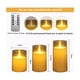 thumbnail image 2 of 3p Velas Eléctricas Led 7.5cm Flama Realista Remoto Contral Dorado_3Pzas_7.5cm, 2 of 5