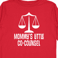 thumbnail image 4 of Inktastic Lawyer Mommy Little Co Counsel Boys or Girls Long Sleeve Toddler T-Shirt, 4 of 5