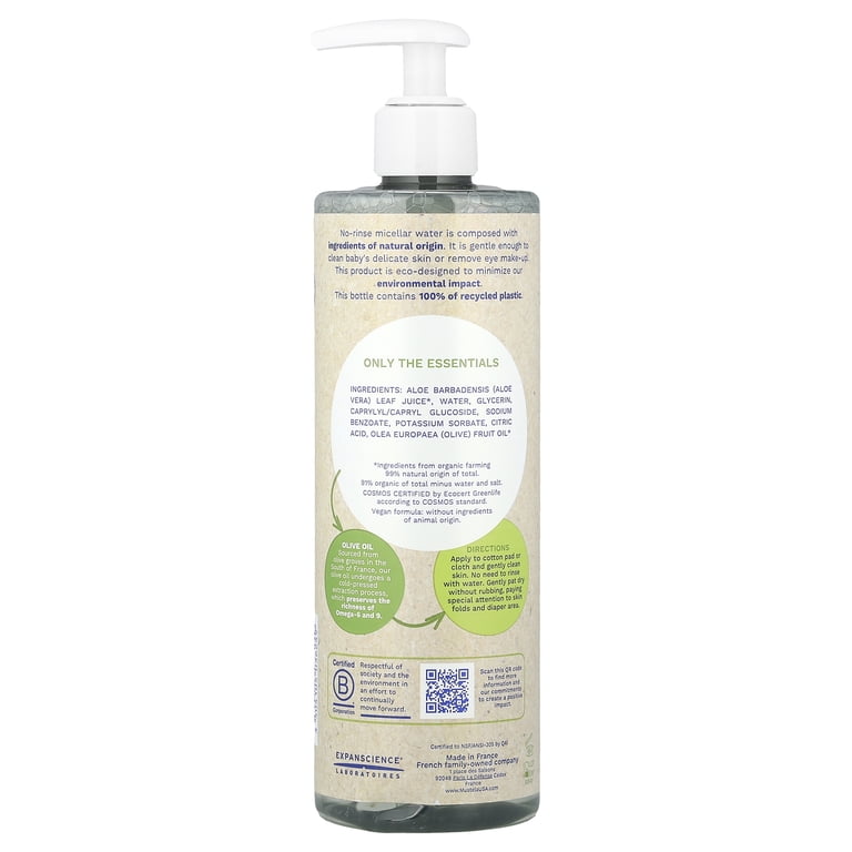 Mustela Micellar Water, Face & Body, Fragrance Free, 13.52 fl oz photo 4