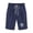 Navy, variant on Womens High Waisted Running Shorts Athletic Gym Track Workout with Pocket Vmvidoty Elastic Waist Blowball Printing Drawstring Shorts Purple M