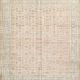 thumbnail image 1 of Ahgly Company Indoor Square Traditional Light Orange Gold Persian Area Rugs, 5' Square, 1 of 6