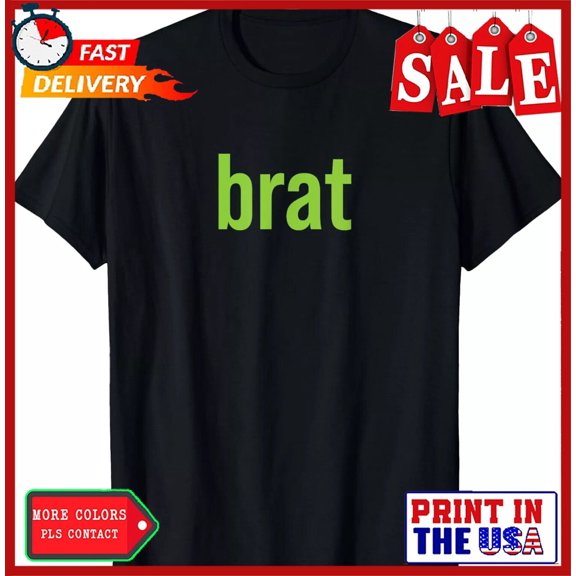 Sam Soft Brat Green Tee Gen Alpha Z Minimalist Unisex T-Shirt