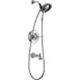 thumbnail image 1 of Carlisle Simple Poignée Pression Équilibrée Baignoire et Douche Faucet - Chrome, 1 of 1
