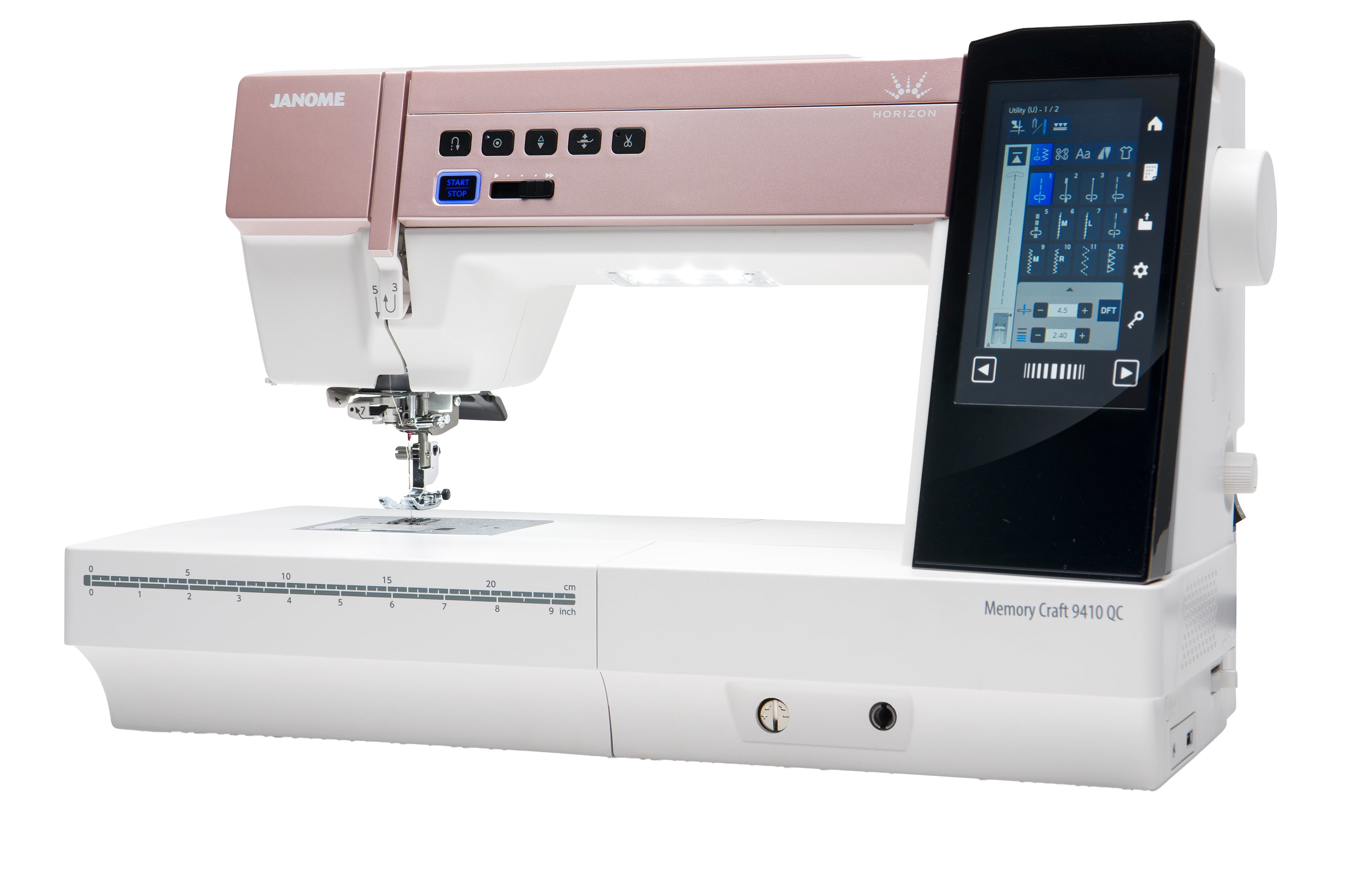 Janome Horizon Memory Craft 9410QC Sewing & Quilting Machine with 300 Stitches
