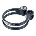 thumbnail image 1 of Abrazadera de de sillín de ligera Hebilla de clip fija de tubo Negro 34.9mm shamjiam Abrazadera de tija de sillín de bicicleta, 1 of 8