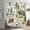 Beige, variant on Safari Animal Showers Curtains,Cartoon Cute Woodland Jungle Animals Bathroom Curtain Polyester Waterproof Fabric Decor