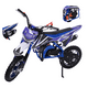 thumbnail image 1 of Moto Cross Para Niños Starkids Skr1006 Gasolina Doble Escape Azul Con Blanco, 1 of 9