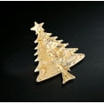 thumbnail image 6 of Rhinestone Xmas Tree Brooch Pin, Gold Plated Fashion Jewelry, 6 of 6